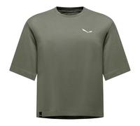 Salewa - Women's Eagle Loose T-Shirt - Funktionsshirt, Gr. S 36, oliv (FadedGreen)