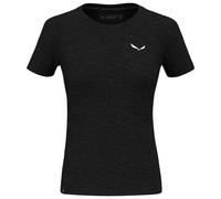 Salewa Eagle Minilogo Merino Kurzarm-t-shirt XS Black Out