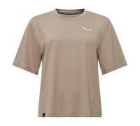 Salewa Damen Eagle Sunset Loose T-Shirt (Größe XS, beige)