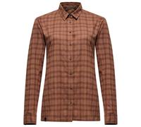 Salewa - Women's Fanes Flannel 5PL L/S Shirt - Hemd, Gr. XS 34, braun (EarthBrown/Chocolat)