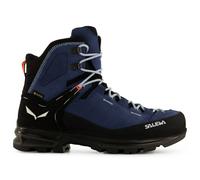 Salewa Wanderschuhe MTN Trainer 2 Mid GTX (Alpine, Veloursleder, wasserdicht) denimblau Damen, Größe Euro (US) 36,5 (6)