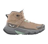 Salewa Pedroc 2 Leather Mid Powertex Damen Stiefel beige grau pastellblau - 40.5