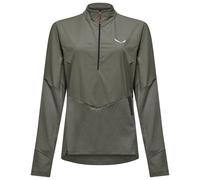 Salewa Pedroc Dry'ton Wind Half Zip Tee W faded green (5A50) 36