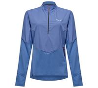 Salewa - Women's Pedroc Dry Wind HZ Tee - Longsleeve, Gr. XL 42, blau (MorningBlue)