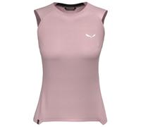 Salewa - Women's Puez Alpine Merino Hybrid Tank Top, Gr. L 40, rosa (Zephyr)