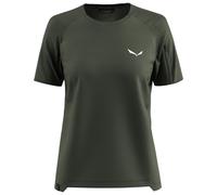 Puez Merino Hybrid T-Shirt Damen - Salewa 5280-dark olive IT 48 / DE 42