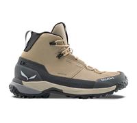 Salewa - Women's Puez Leather Mid PTX - Wanderschuhe, Gr. 41, beige/grau (Quicksand/Onyx)