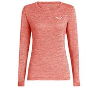 Salewa Puez Melange Dry Damen Langarmshirt Wolkenrosa - 38