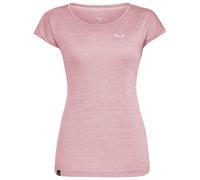 Salewa - Women's Puez Melange Dry S/S Tee - T-Shirt, Gr. M 38, rosa (ZephyrMelange)
