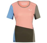 Salewa - Women's Puez Sporty Dry T-Shirt - Funktionsshirt, Gr. S 36, rosa (DesertPink/Multi)