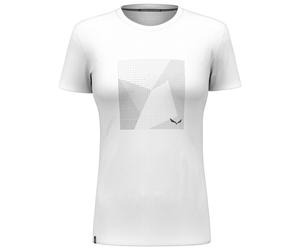 Salewa - Women's Pure Building Dry T-Shirt - T-Shirt, Gr. L 40, weiß (White)