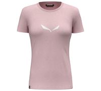 Salewa - Women's Solid Dri-Release S/S Tee - T-Shirt, Gr. L 40, rosa (Zephyr)