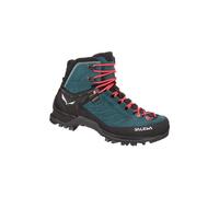 Salewa MTN Trainer Mid GORE-TEX Damen Wanderschuhe blau-grün/schwarz/rosa - 36.5