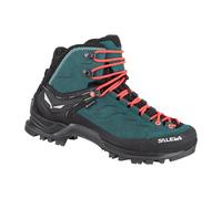 Salewa MTN Trainer Mid GORE-TEX Damen Wanderschuhe blau-grün/schwarz/rosa - 38