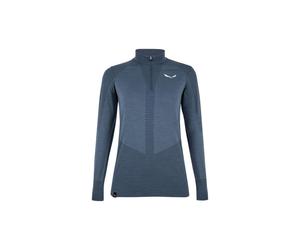 Salewa Zebru MED Warm AMR W 1/2Z Tee dark denim (8670) 40