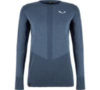 Salewa Zebru MED Warm AMR W Long Sleeve Tee dark denim (8670) 34