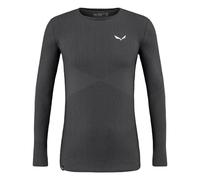 Salewa Zebru Responsive Long Sleeve Men's Tee, Onyx, S