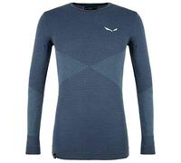 Salewa Zebru Responsive Long Sleeve T-shirt Blau S Mann