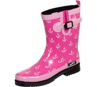 SALIHA Damen Regenstiefel Marleen - Gummi, fuchsia/multi, Gr. 42. fuchsia/multi