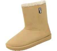 SALIHA Damen Winterboot Vanessa mit Warmfutter und rutschfester Sohle sand
