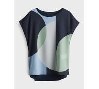 Saloma print Blau 38