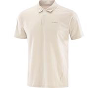 Salomon - 4-Wege-Stretch-Poloshirt mit kurzen ärmeln - Herren - Trackline Polo M Silver Cloud - Trackline Polo M Silver Cloud für Herren - Grau L