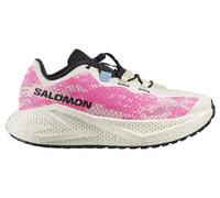 salomon aero glide 4 grvl laufschuhe weis rosa damen 40.2/3