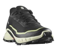 Salomon Alphacross 5 GTX Schuhe schwarz gelb GORE-TEX 474606 - Größe 41 1/3