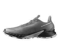Salomon Alphacross 5 Herren Trail-Laufschuhe, Outdoor-bereit, Anhaltender Komfort, Vielseitige Performance, Pewter, 46 2/3