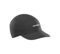 Salomon - Atmungsaktive Trail-Kappe mit gebogenem Schirm - Unisex - Sense Aero Cap Deep Black - Sense Aero Cap Deep Black für Herren - schwarz L/XL