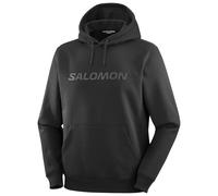 Salomon - Big Logo Hoodie - Hoodie, Gr. XL, schwarz (DeepBlack)