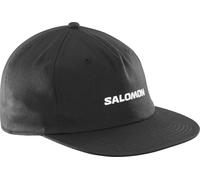 Salomon Cap Flat Deep Black One Size