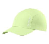 Salomon Cap Shakeout, leichte Laufkappe für Running und Alltag mit Atmungsaktivität und schnelltrocknendem Komfort, butterfly - hellgrün / L/XL