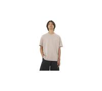 salomon chest logo rx beige herren kurzarm t shirt