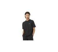 salomon chest logo rx kurzarm t shirt schwarz herren