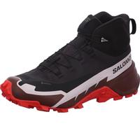 SALOMON Herren Multifunktionsstiefel SHOES CROSS HIKE MID GTX 2 Black/Bitter Black/Bitter Chocolate/Fiery Red 44