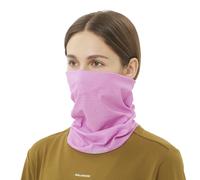 Salomon Cross Neckwarmer Unisex one size Rosa