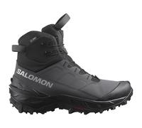 Salomon Men's Crosstrak Powder Waterproof Asphalt/Black/Sharkskin Asphalt / Black / Sharkskin 43 1/3