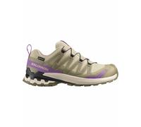 Salomon - Damen GORE-TEX Traillaufschuhe - XA Pro 3D V9 GTX W Bog/Aloe/Concog für Damen - Größe 38 - Beige Beige 38