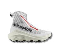 salomon s lab ultra dust trailrunning schuhe weis rot unisex