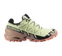 Salomon Damen Laufschuhe Salomon Speedcross 6 GTX Lime Cream/Mahogany Rose/Black UK 5,5