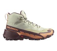 SALOMON Damen Multifunktionsstiefel SHOES CROSS HIKE MID GTX 2 W Alfalf/Cntl (L47277900) 40 ⅔ Alfalfa/Cantaloupe/Bitter Chocolate
