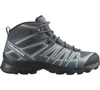 SALOMON Damen Multifunktionsstiefel SHOES X ULTRA PIONEER MID GTX W Ebony/St Ebony/Stormy Weather/Wine Tasting - Gr. - 41 ⅓