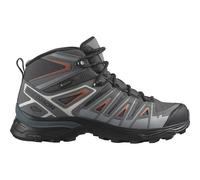 Wanderschuh SALOMON "X ULTRA PIONEER MID GORE-TEX W" Gr. 37, grau (grau, orange) Schuhe Damen wasserdicht (57817128-37)