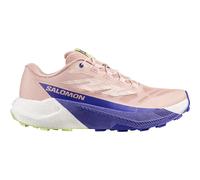 Salomon Trailrunningschuhe Pulsar Damen Gr. 38,5 (EU 38 2/3) Rosa (ShadowGray/DeepBlue/Butterfly)