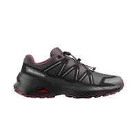 Salomon Speedcross Peak Damen Schuhe dunkelgrau granatrot - 40