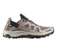 Salomon Women's Techamphibian 5 Silver Sage/Iron/Knockout Pink 42