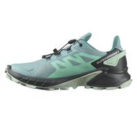 Salomon - Damen Trail-Running-Schuhe Supercross 4 GTX dust Dusty Turquoise/India Ink/Blue Haze - Gr. - UK 7