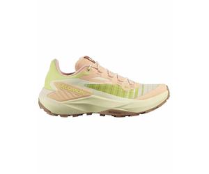 Salomon - Damen Traillaufschuhe - Genesis W - Genesis W Almond Cream/Tyello/Sun für Damen - Größe 38 - Beige Beige 38