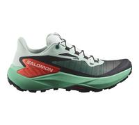 SALOMON Damen Trailrunningschuhe SHOES GENESIS W Bay/Electric Green/Chert (L47588800) 42 ⅔ Bay/Electric Green/Cherry Tomato